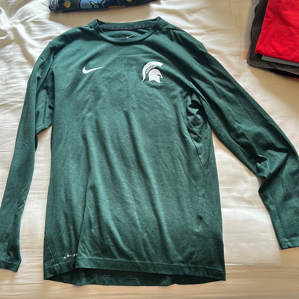 Nike Michigan State Dri-Fit long sleeve